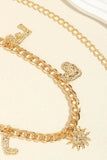 LOVE Alloy Belt - Trendsi