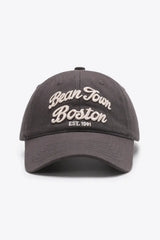 Embroidered Graphic Adjustable Baseball Cap - Trendsi - Flyclothing LLC