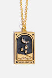 Tarot Card Pendant Stainless Steel Necklace - Trendsi - Flyclothing LLC