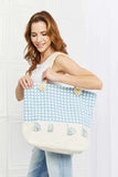 Justin Taylor Picnic Date Tassle Tote Bag - Trendsi - Flyclothing LLC