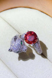2 Carat Moissanite Adjustable Animal Ring - Trendsi - Flyclothing LLC