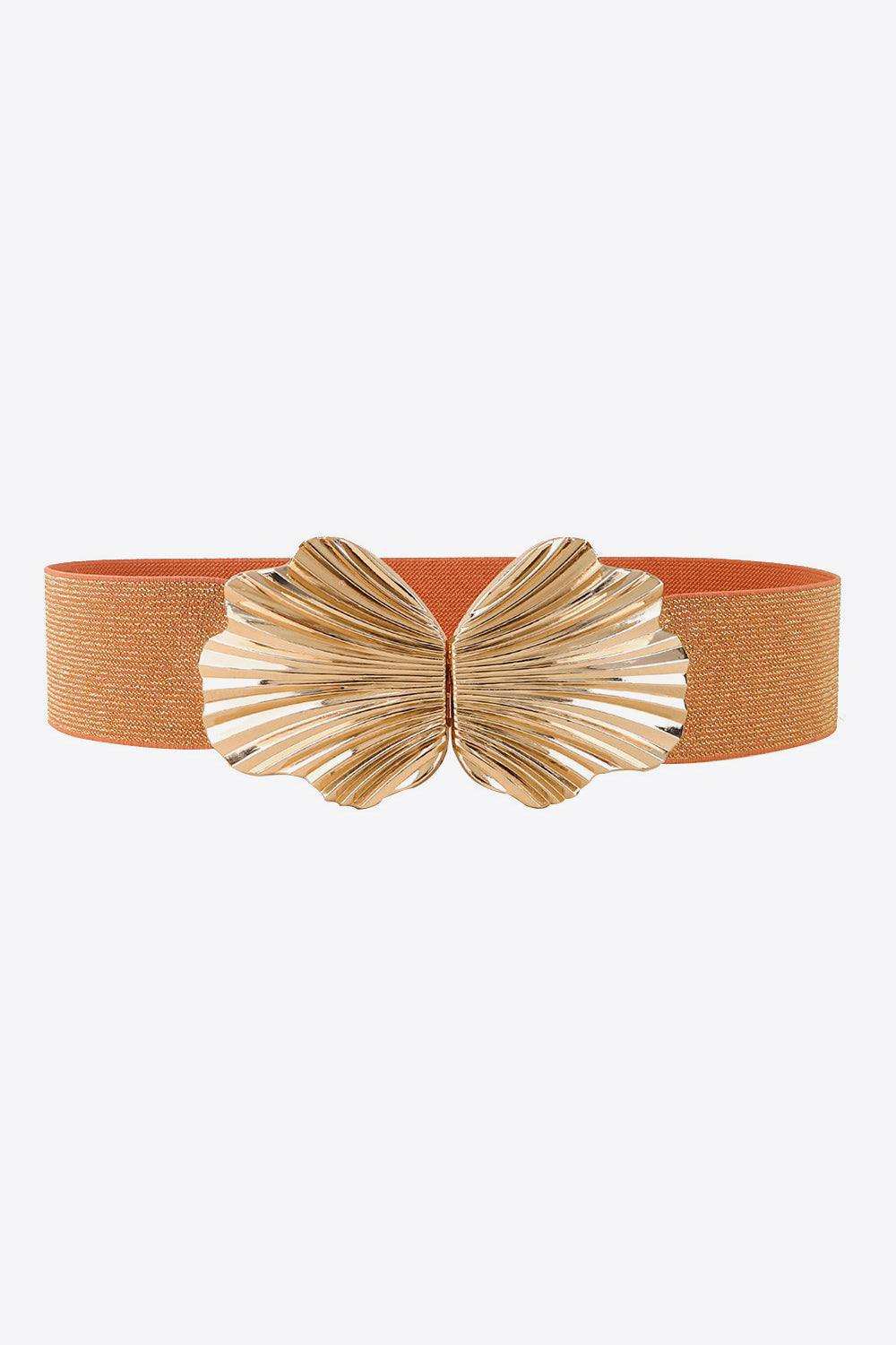 Zinc Alloy Buckle Elastic Belt - Trendsi - Flyclothing LLC