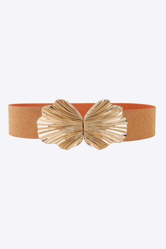 Zinc Alloy Buckle Elastic Belt - Trendsi - Flyclothing LLC