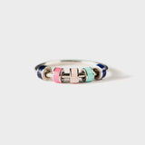 925 Sterling Silver Oil Drip Ring - Trendsi