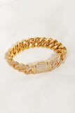 GNJ MANUFACTURING On My Mind Rhinestone Bracelet - Trendsi
