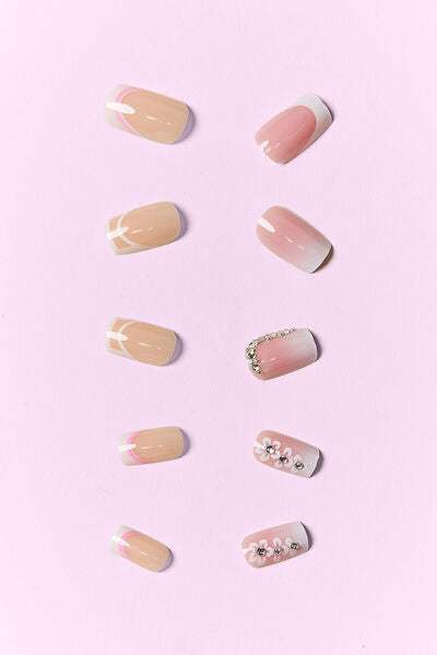 SO PINK BEAUTY Press On Nails 2 Packs - Trendsi - Flyclothing LLC