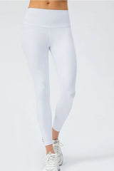 Wide Waistband Slim Fit Active Leggings - Trendsi - Flyclothing LLC