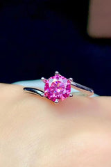 Can't Stop Your Shine 1 Carat Moissanite Ring - Trendsi - Flyclothing LLC