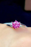 Can't Stop Your Shine 1 Carat Moissanite Ring - Trendsi