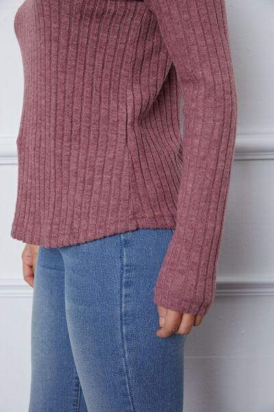 Lace Detail Long Sleeve T-Shirt - Trendsi
