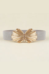 Zinc Alloy Buckle Elastic Belt - Trendsi - Flyclothing LLC