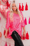 Leopard V-Neck Top - Trendsi - Flyclothing LLC