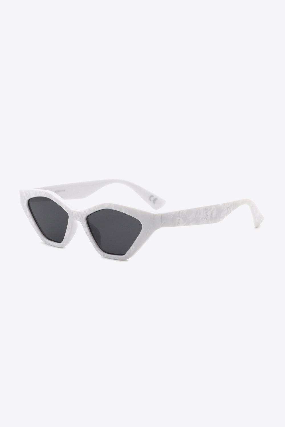 Cat Eye Polycarbonate Sunglasses - Trendsi - Flyclothing LLC