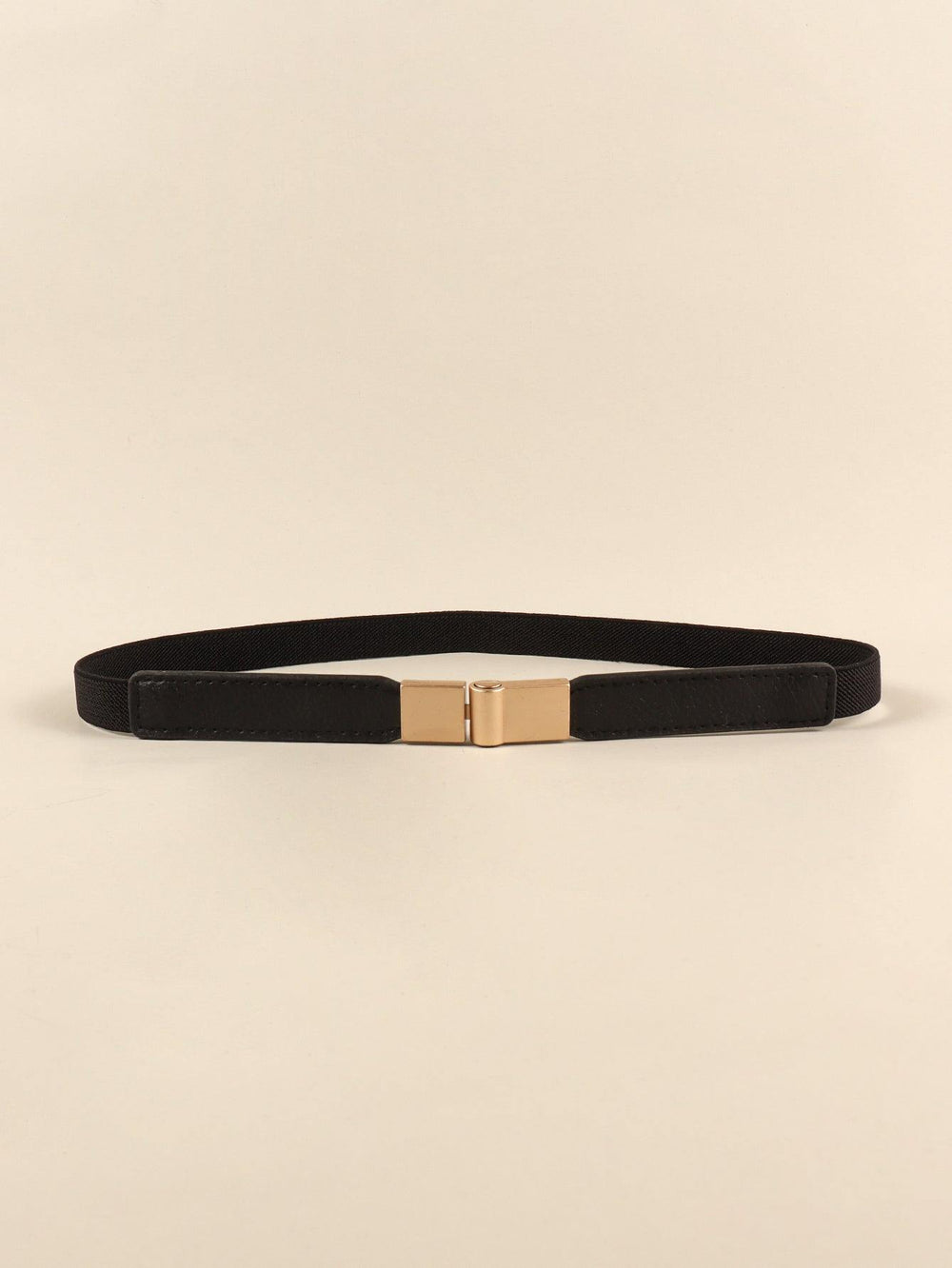 PU Elastic Skinny Belt - Trendsi