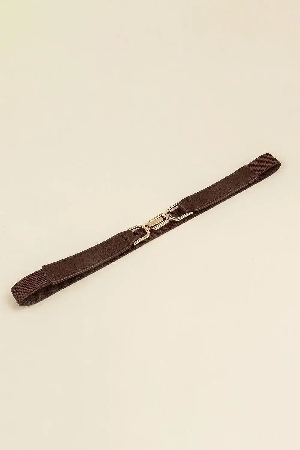 Alloy Buckle Elastic Belt - Trendsi - Flyclothing LLC
