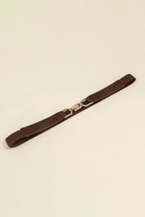 Alloy Buckle Elastic Belt - Trendsi - Flyclothing LLC