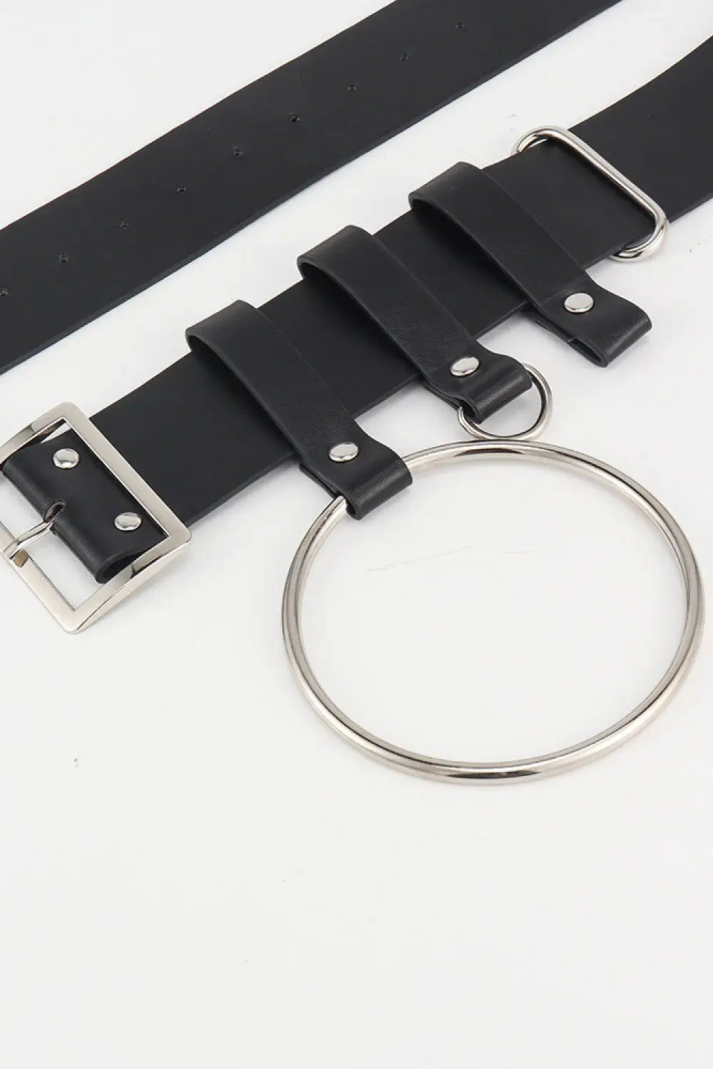 PU Belt with Chain - Trendsi - Flyclothing LLC