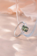 2 Carat Moissanite 925 Sterling Silver Ring - Trendsi - Flyclothing LLC