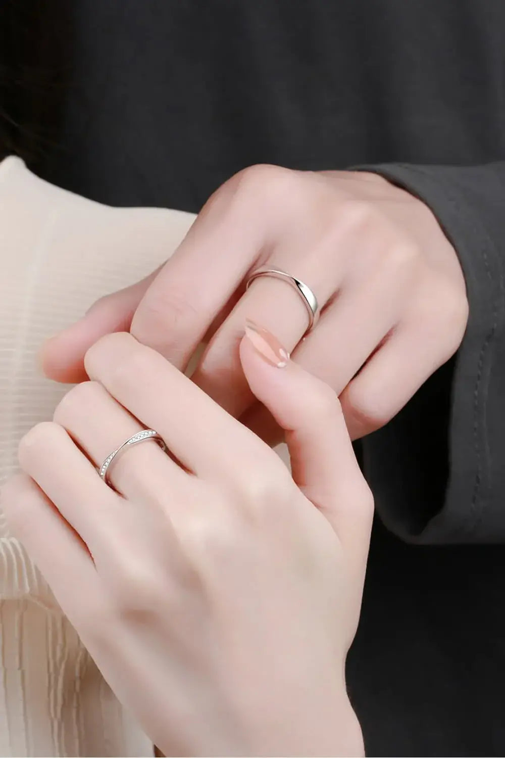 Minimalist 925 Sterling Silver Ring - Trendsi - Flyclothing LLC