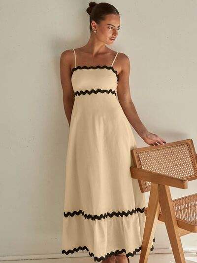 Spaghetti Strap Maxi Dress - Trendsi - Flyclothing LLC