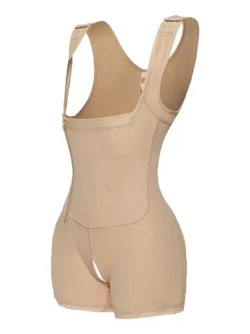 Full Size Side Zip Up Wide Strap Shapewear - Trendsi - Flyclothing LLC