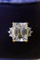 5 Carat Moissanite 925 Sterling Silver Ring - Trendsi - Flyclothing LLC