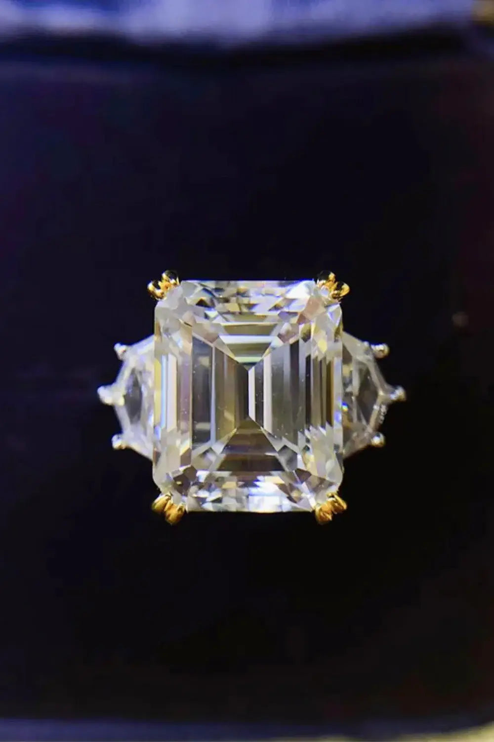 5 Carat Moissanite 925 Sterling Silver Ring - Trendsi - Flyclothing LLC