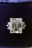 5 Carat Moissanite 925 Sterling Silver Ring - Trendsi - Flyclothing LLC