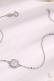 Opal Platinum-Plated Bracelet - Trendsi