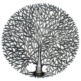 Full Branches Tree of Life Haitian Steel Drum Wall Art - Haitian Artisans - Flyclothing LLC