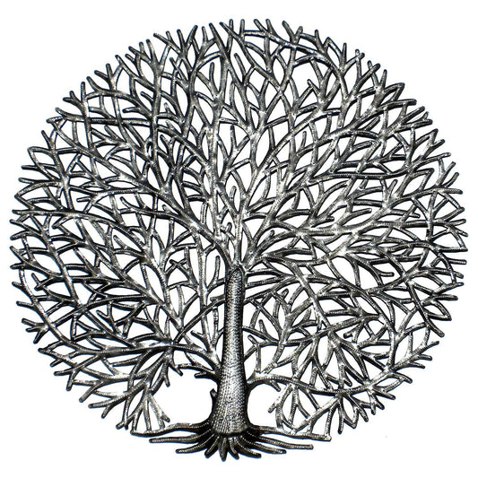 Full Branches Tree of Life Haitian Steel Drum Wall Art - Flyclothing LLC