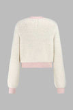 Contrast Trim Button Up Dropped Shoulder Cardigan - Trendsi - Flyclothing LLC