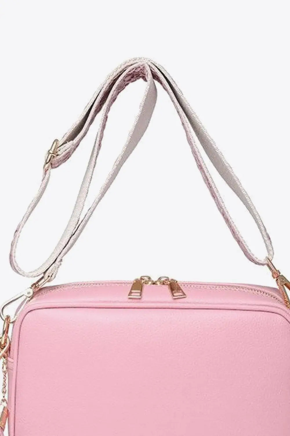 PU Leather Tassel Crossbody Bag - Trendsi - Flyclothing LLC