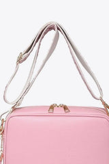 PU Leather Tassel Crossbody Bag - Trendsi - Flyclothing LLC