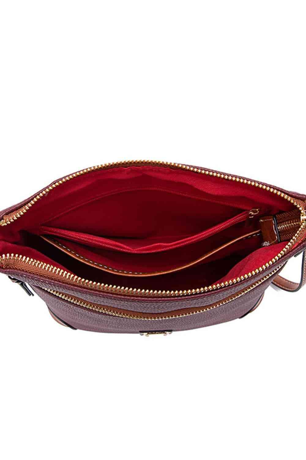 PU Leather Crossbody Bag - Trendsi - Flyclothing LLC