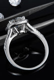 3 Carat Moissanite Halo Ring - Trendsi