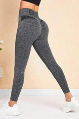GYM WEAR High Waist Active Leggings - Trendsi