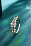 Moissanite 925 Sterling Silver Ring - Trendsi