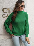 Dropped Shoulder Rib-Knit Sweater - Trendsi - Flyclothing LLC
