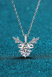 1 Carat Moissanite 925 Sterling Silver Necklace - Trendsi