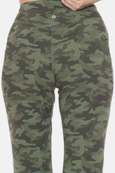 Leggings Depot Camouflage High Waist Leggings - Trendsi - Flyclothing LLC
