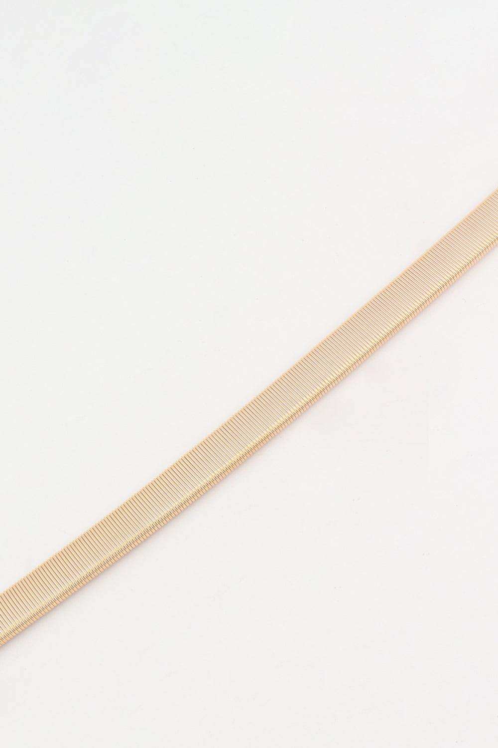 Elastic Iron Skinny Belt - Trendsi - Flyclothing LLC