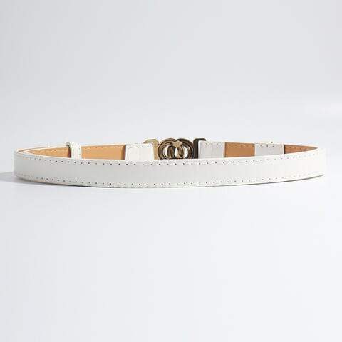Alloy Buckle PU Belt - Trendsi - Flyclothing LLC