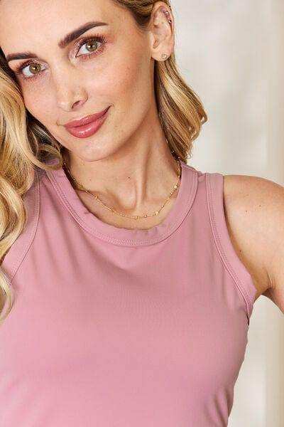 Basic Bae Full Size Round Neck Slim Tank - Trendsi - Flyclothing LLC