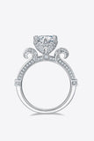 1 Carat Moissanite 925 Sterling Silver Ring - Trendsi