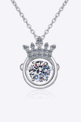 Moissanite 925 Sterling Silver Necklace - Trendsi - Flyclothing LLC