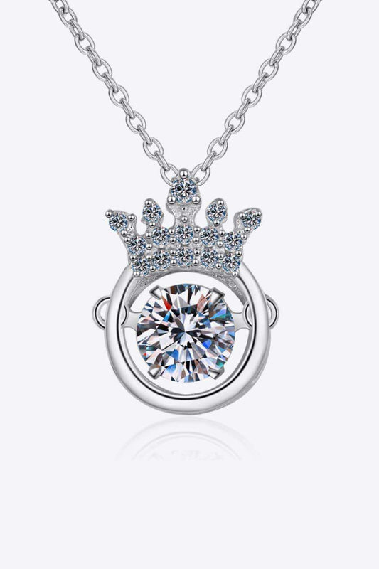 Moissanite 925 Sterling Silver Necklace - Trendsi - Flyclothing LLC