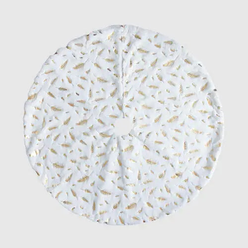 Feather Christmas Tree Skirt - Trendsi - Flyclothing LLC