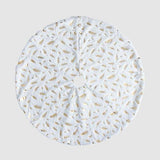 Feather Christmas Tree Skirt - Trendsi