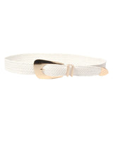 Irregular Buckle Braid Belt - Trendsi - Flyclothing LLC